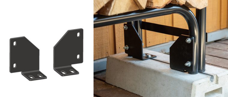 ログラック用 脚固定金具